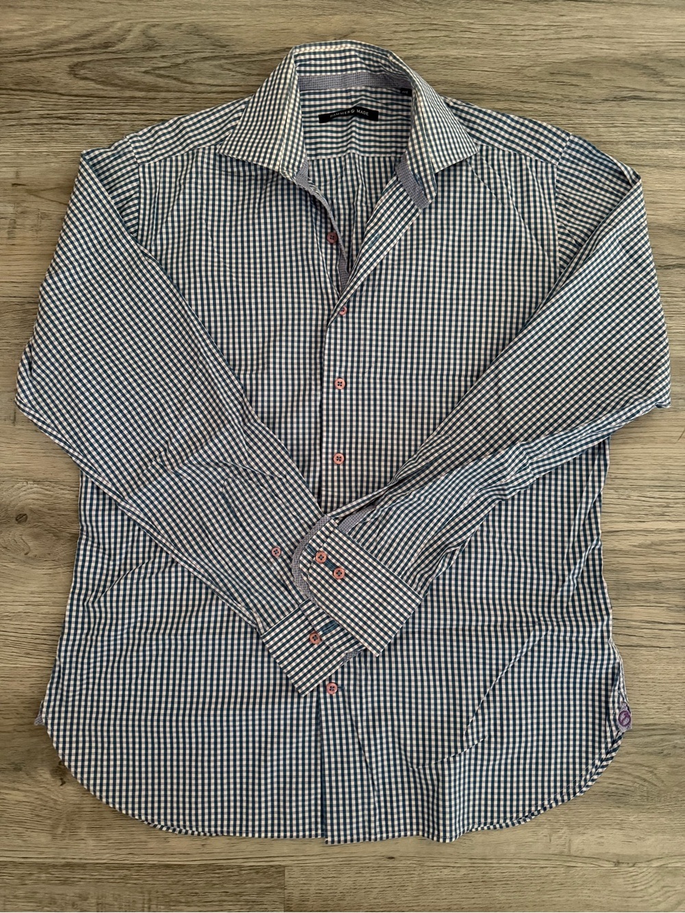 Hammer Made Checkered Button-Down Shirt